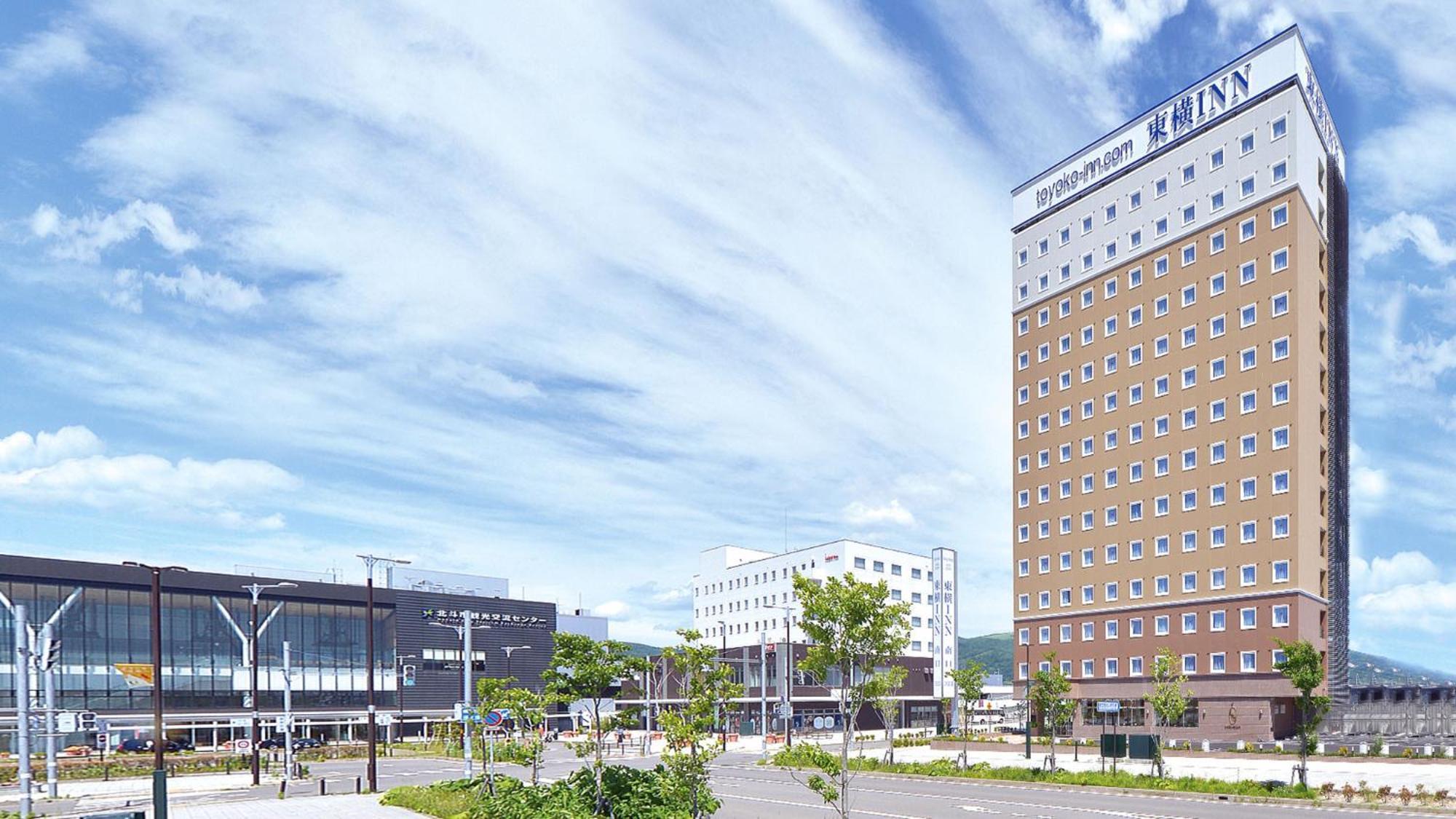 Toyoko Inn Hokkaido Shin Hakodate Hokuto Eki Minami Guchi Exterior photo